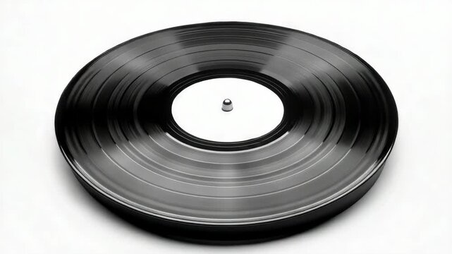 Close-up of multiple record albums laid out on their sides.