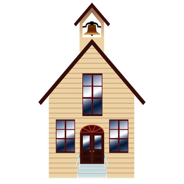 School house with a bell