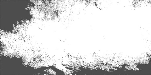 Fototapeta premium An abstract grunge background features a black ink splat frame integrated with a clear blue liquid wave and transparent bubbles to capture a sense of wet motion and cold freshness in a macro design