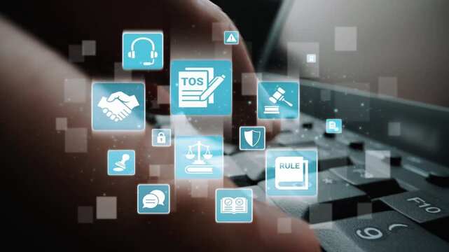 The concept of terms of service outlines legal agreements. These rules are crucial for user protection, ensuring compliance with the company's terms of service policies. Funnel