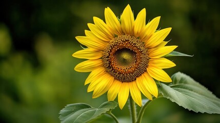 Obraz premium Close-up of a vibrant sunflower