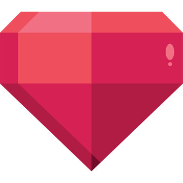 Precious Crystal Gemstone Illustration Design