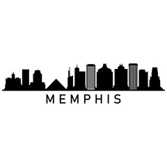 Obraz premium Skyline memphis