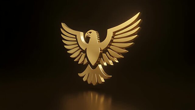 &ldquo;3D Eagle Emblem Spin&rdquo;