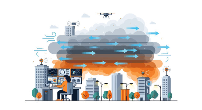 Smart City Technology and Data Management System.