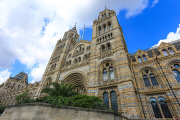 Fototapeta premium Victorian Grandeur: The Romanesque Architecture of London’s Natural History Museum