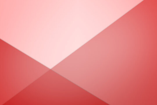 Abstract Red Geometric Background with Gradient and Copy Space