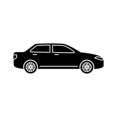 Obraz premium Car Icon Glyph
