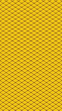 a brown and yellow plaid pattern with a square frame