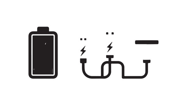 Battery with short circuit and electric shock