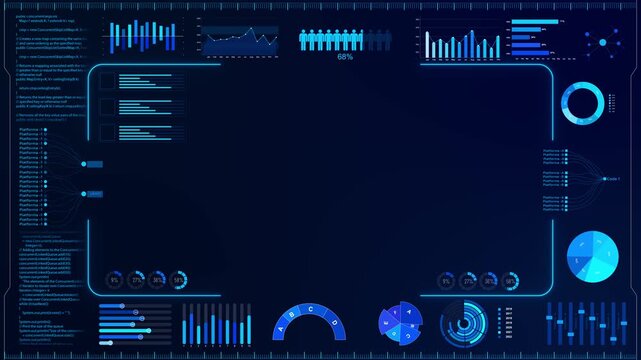Business Statistics, Market Data And Infographics Layout 4k animation design business market data analysis reports, with infographics, bar stats, charts and diagrams