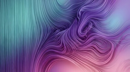 Obraz premium A vibrant abstract artwork featuring swirling purple, pink, and teal hues