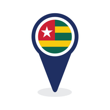 Map Pointer with togo flag