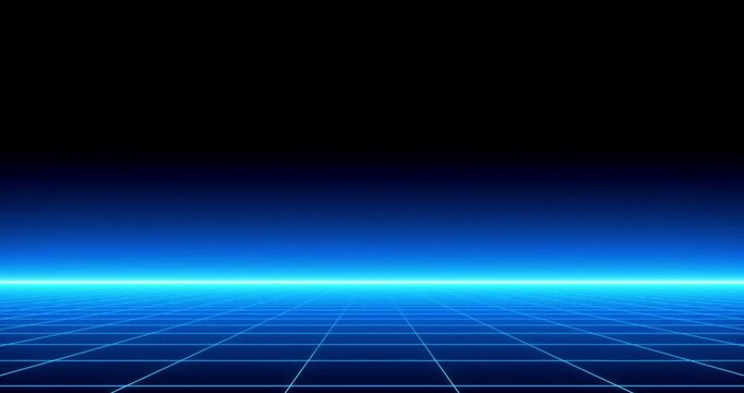 Synth wave retro grid background synthwave 80s Purple futuristic music background concept neon lights