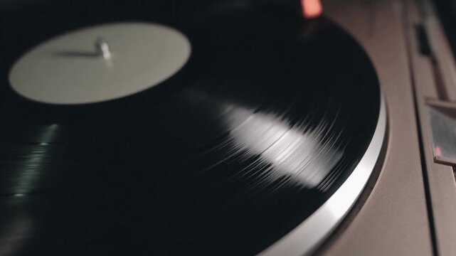 vintage vinyl disc player music record