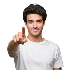Fototapeta premium Woman in a white top wearing a black cap and sunglasses isolated on transparent background,png