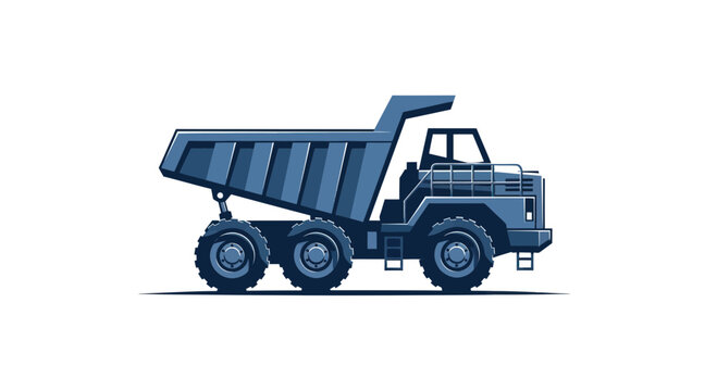 Heavy Duty Dump Truck, Construction Vehicle, Industrial Machinery