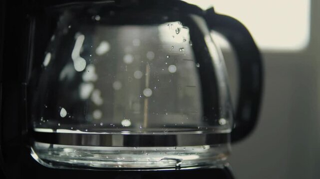 coffee caffeine cup brewing close up droplet bar coffee break in illustration footage video