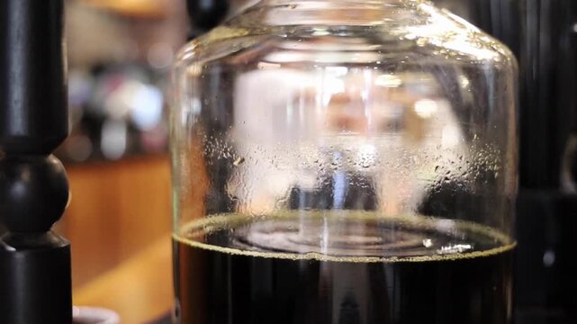 coffee caffeine cup brewing close up droplet bar coffee break in illustration footage video
