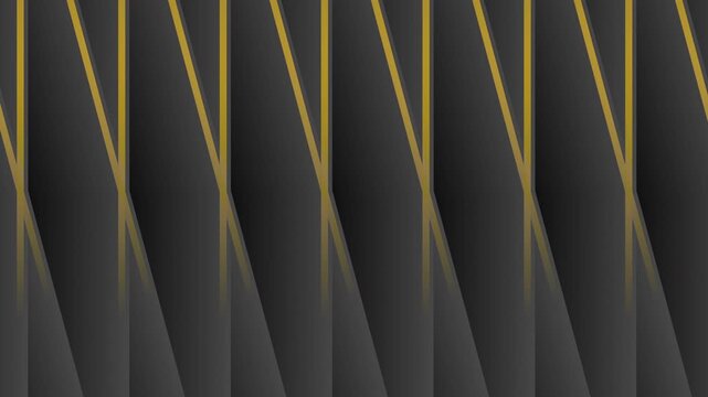 Abstract yellow line pattern on dark background, ideal for graphic design projects, website backgrounds, or modern digital art creations.