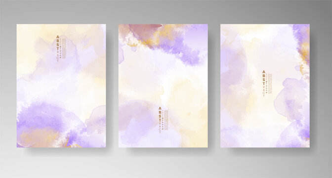 Abstract watercolor background with textures, minimal design, elegant artistic composition, perfect for wedding invitation, poster, branding, and stationery