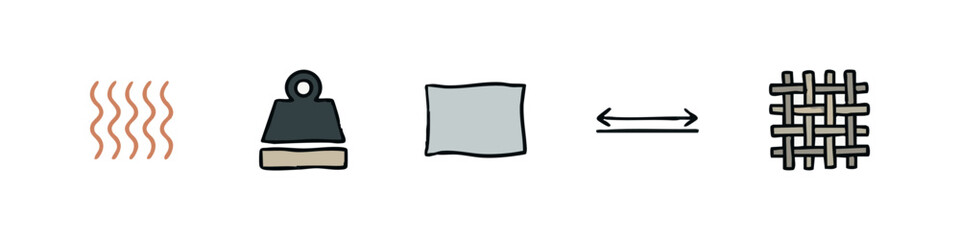 Hand-drawn doodle icon of a space drill or planetary research probe © liubomir118809