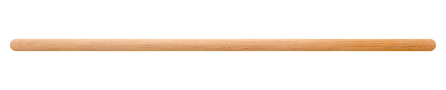 high-quality 3d render of a realistic light wooden dowel rod with natural grain texture and smooth cylindrical surface for woodworking or craft visualization.