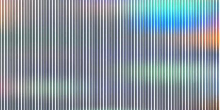 Vibrant colored lines create abstract pattern on screen surface
