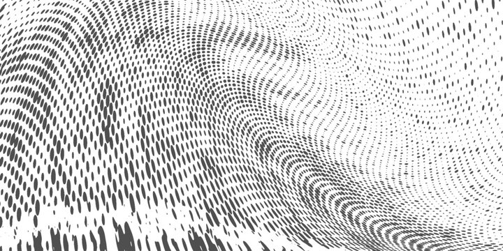 a black and white halftone metal grid pattern with dots, Black color halftone background halftone circle dotted dot cmyk background dot pattern fading dots. modern