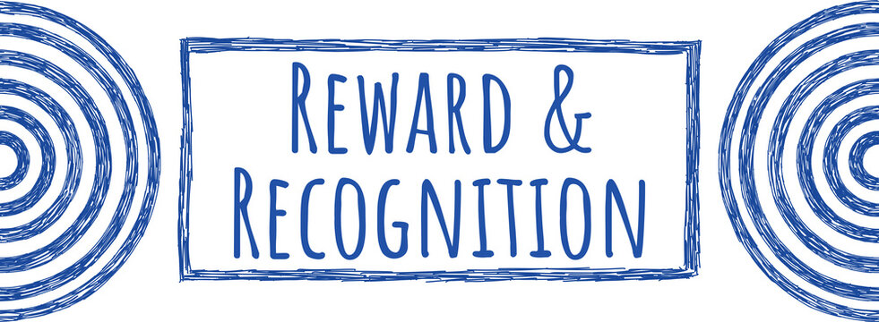 Reward And Recognition Ballpen Texture Circles Rectangle Text Horizontal 