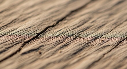 Fototapeta premium Close-up of weathered wooden surface.