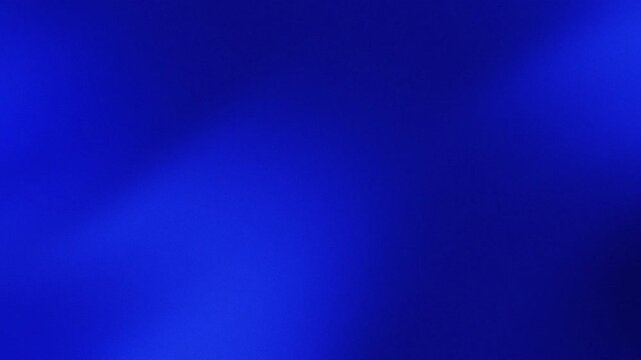 Cobalt Blue abstract background with soft grain texture and smooth gradient. Minimalist dark blue noise motion backdrop for cinematic overlay, modern web design, and atmospheric video projects