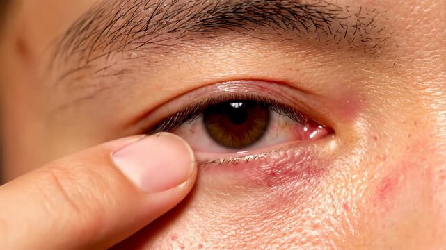 Ocular Rosacea: Red, Watery Eyes & Swollen Lids, Dermatology Education Video 4K
