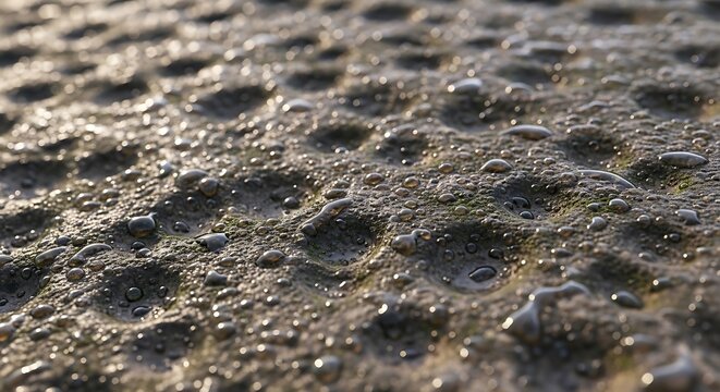 Close-up of textured surface details.