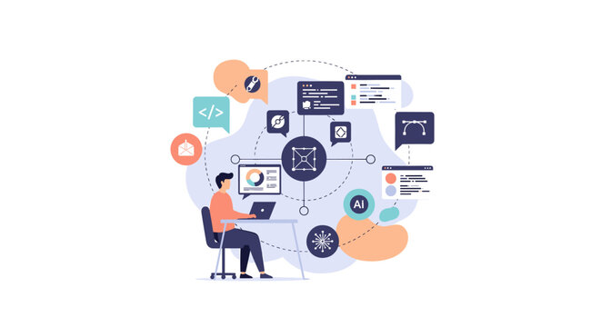 A bright and spotless white background conveys purity, simplicity, and minimalism, perfect for product displays or website design.