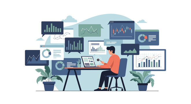 A modern icon depicts upward trending growth, symbolizing progress and success. Ideal for business presentations, website graphics, or marketing mater