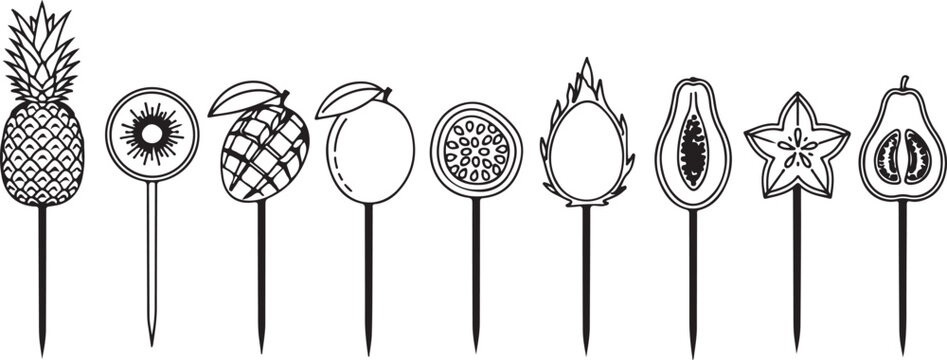 A collection of ornamental sword hilts showcasing intricate designs and craftsmanship Vector