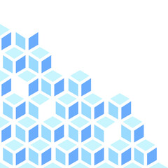 Obraz premium Abstract Geometric Cube