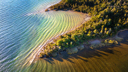 Te Anau Aerial Landscape, New Zealand © Bernard