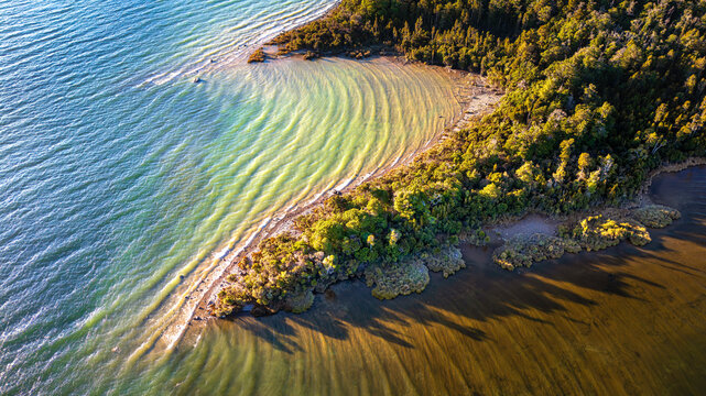 Te Anau Aerial Landscape, New Zealand