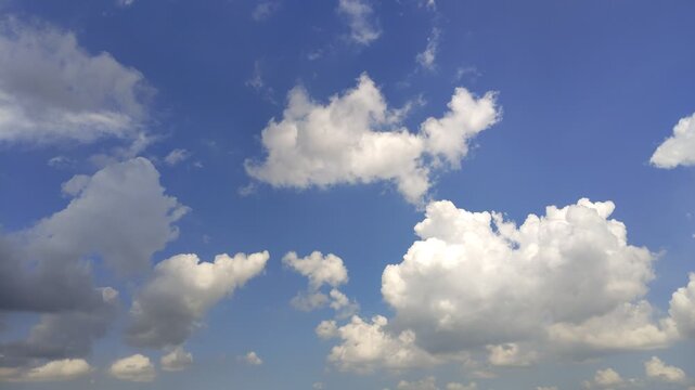 clouds in the sky atmosphere