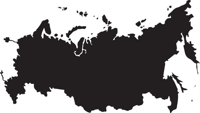 IC&Ocirc;NE CARTE DE RUSSIE