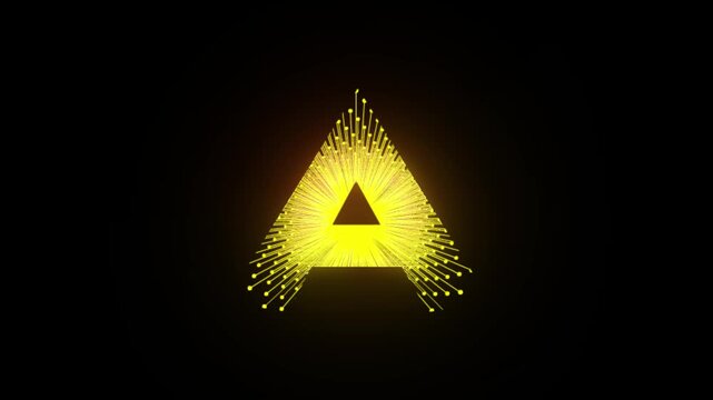 Black background beautiful motion picture logo animation, logo, logo with black background, business logo