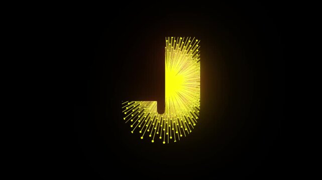 Black background beautiful motion picture logo animation, logo, logo with black background, business logo