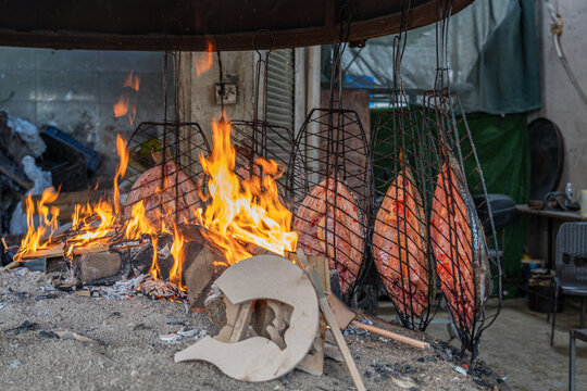 Fish market in old Mosul, Iraq