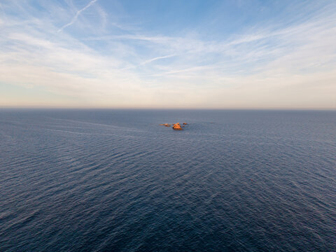 Faro de les Illes Formigues en Palam&ograve;s, Girona