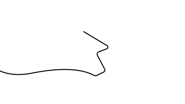 Animated computer mouse cursor moving, clicking, and gliding across screen 1. computer mouse