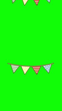 vector illustration of different colours papers.