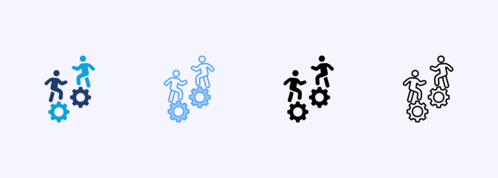 Shadowing Icon Set Multistyle Various Collection Element For Design