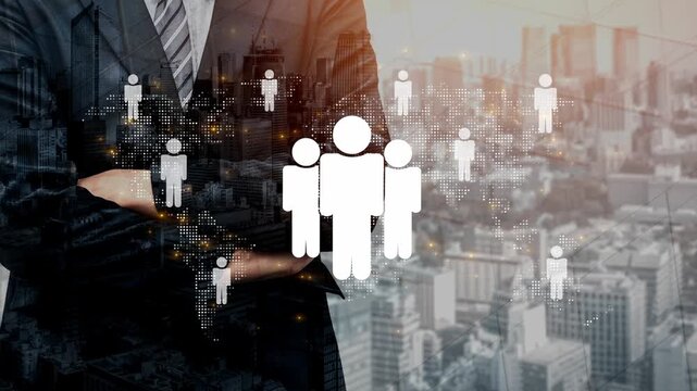 Global human network and workforce distribution highlight human, network, and global presence through digital connection and team coordination Marrow